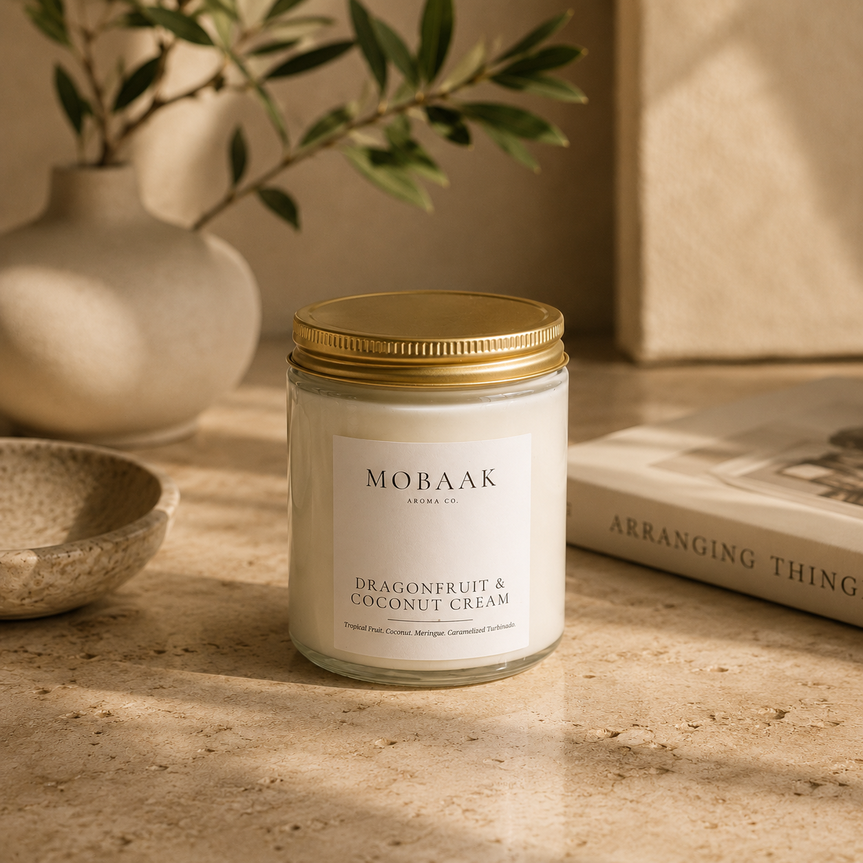 Dragonfruit + Coconut Cream Candle