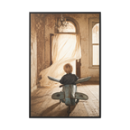 Toy Plane | Framed Canvas