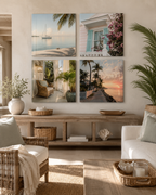 Key West | 4-Piece Acrylic Wall Art Set