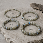 Labradorite Round Bead Bracelet - Magical Protection