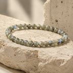 Labradorite Round Bead Bracelet - Magical Protection