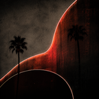 LAS VEGAS | 4-Piece Neon Noir Acrylic Wall Art Set