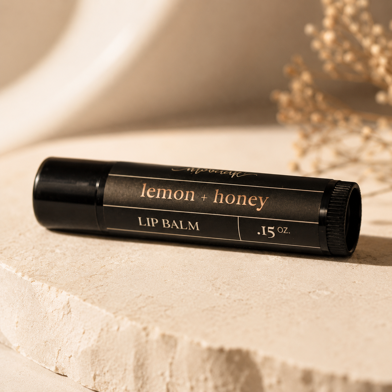 Lemon + Honey Lip Balm