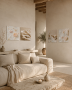 MILK BATH | 4-Piece Acrylic Spa Wall Art Set