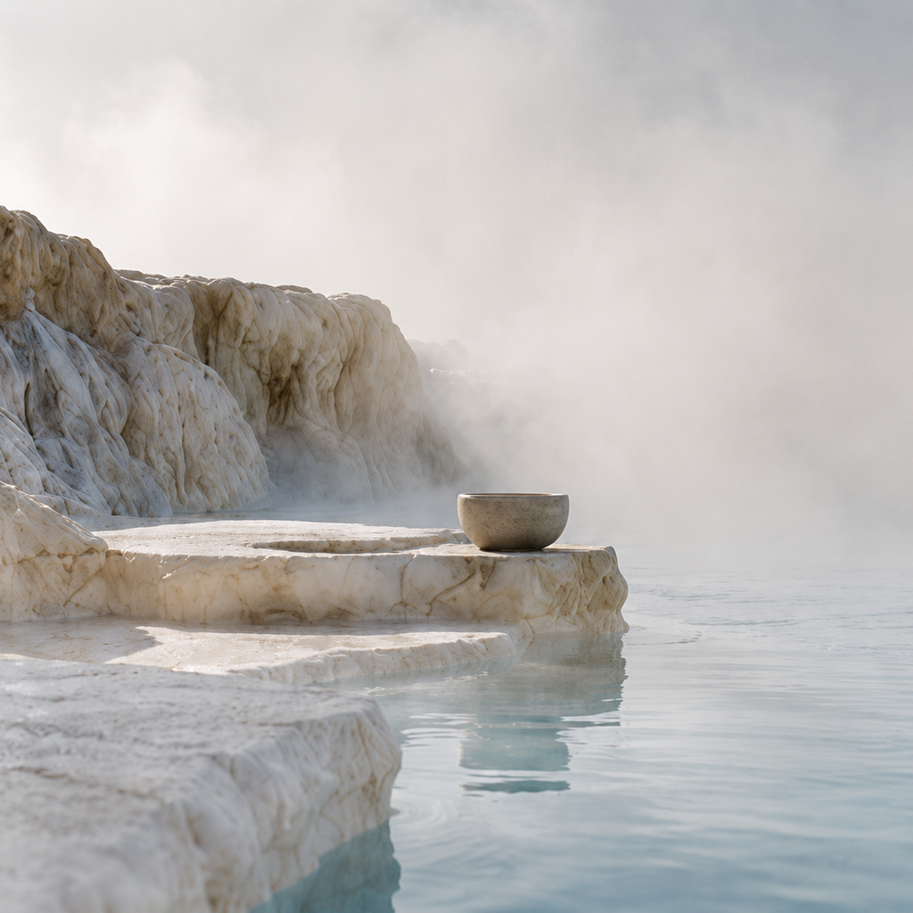 MINERAL BATH — 4-Piece Acrylic Spa Wall Art Set