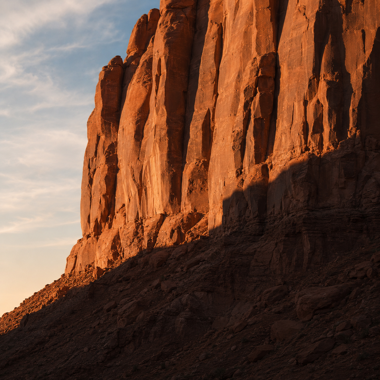 MONUMENT | 4-Piece Red Rock Acrylic Wall Art Set