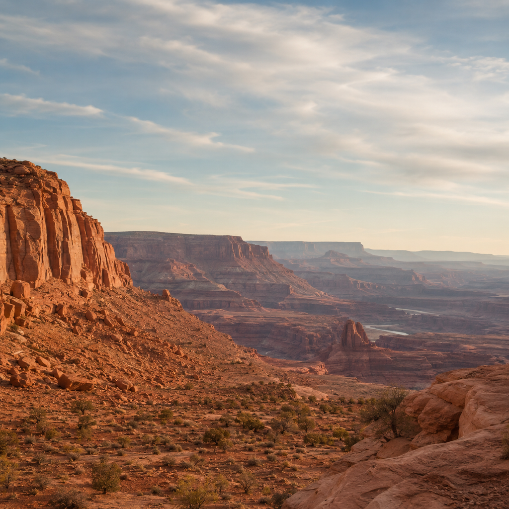 MONUMENT | 4-Piece Red Rock Acrylic Wall Art Set