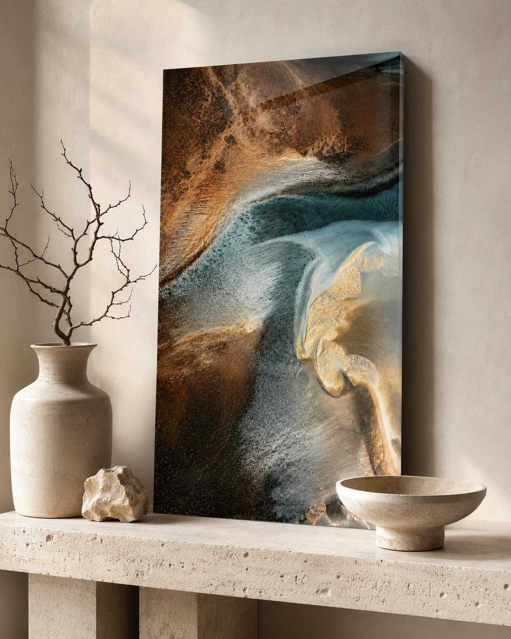 Mineral Current No. 1 | Acrylic Art