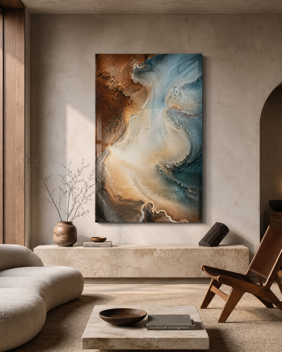 Mineral Current No. 3 | Acrylic Art