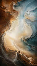 Mineral Current No. 3 | Acrylic Art