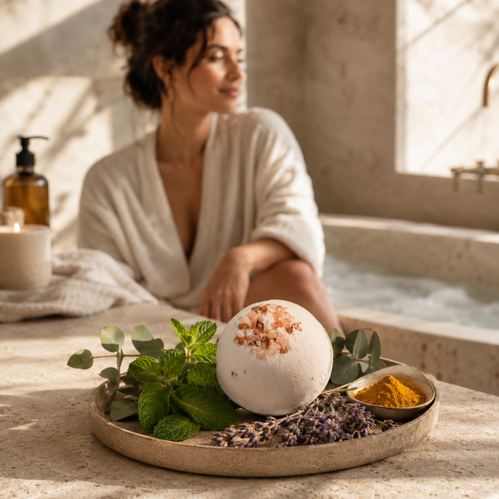 Muscle Recovery - 2.5" Bath Bomb