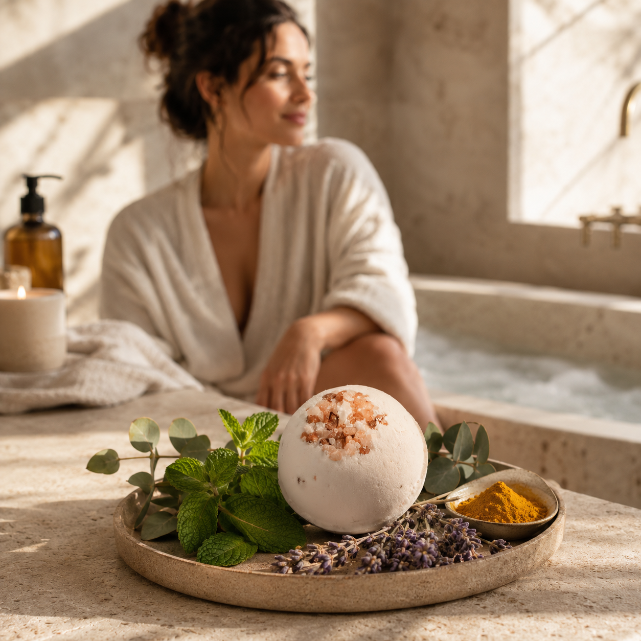 Muscle Recovery - 2.5" Bath Bomb