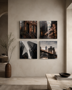 NEW YORK | 4-Piece Acrylic Wall Art Set