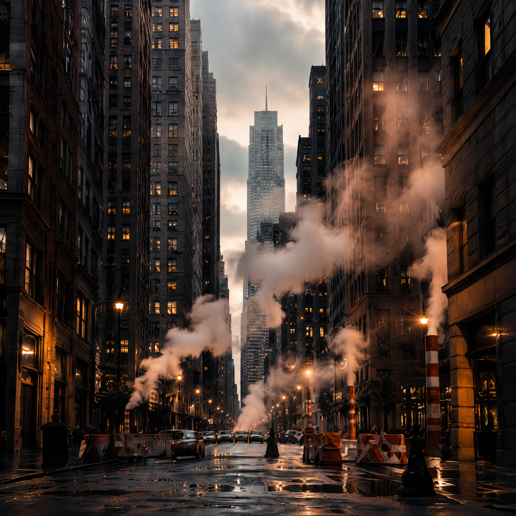 NEW YORK | 4-Piece Acrylic Wall Art Set