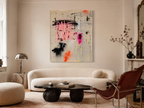 One Love Neon Wall Art, Graffiti Acrylic Print, Modern Pop Art