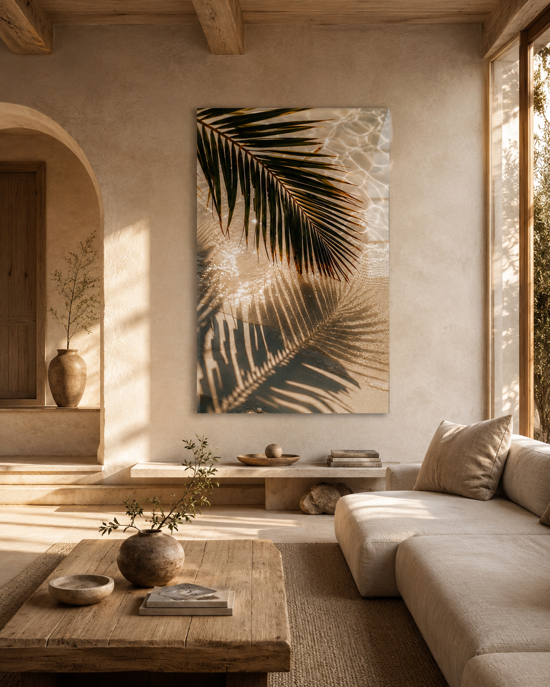 Palm Light | Acrylic Art