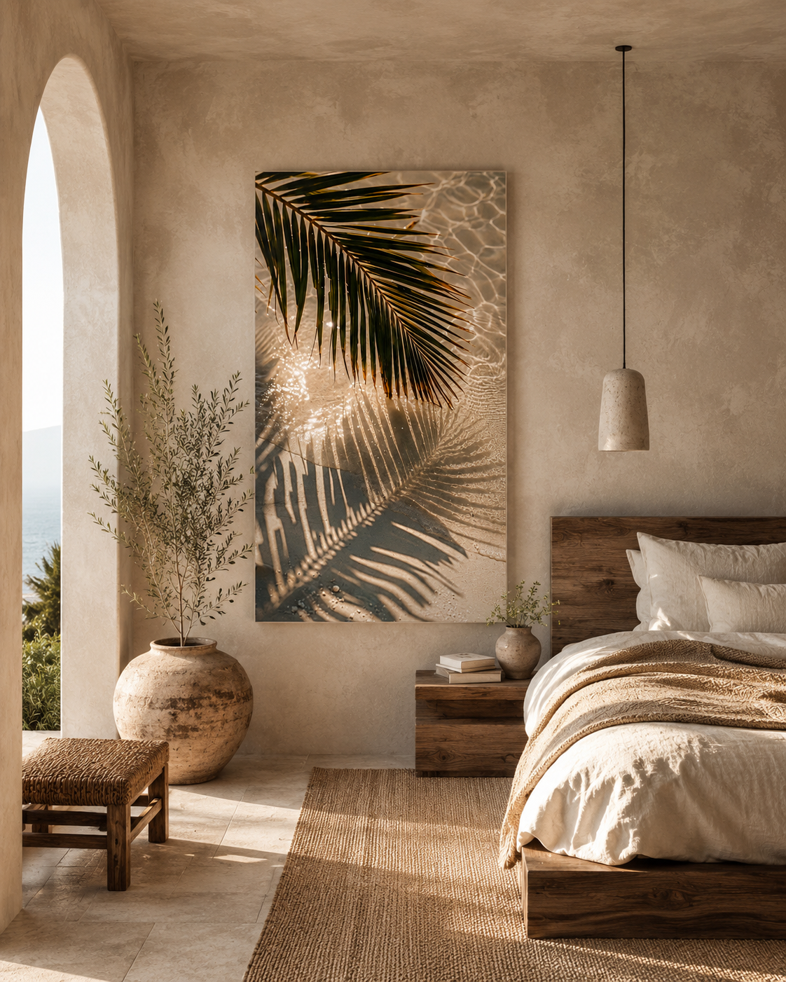 Palm Light | Acrylic Art