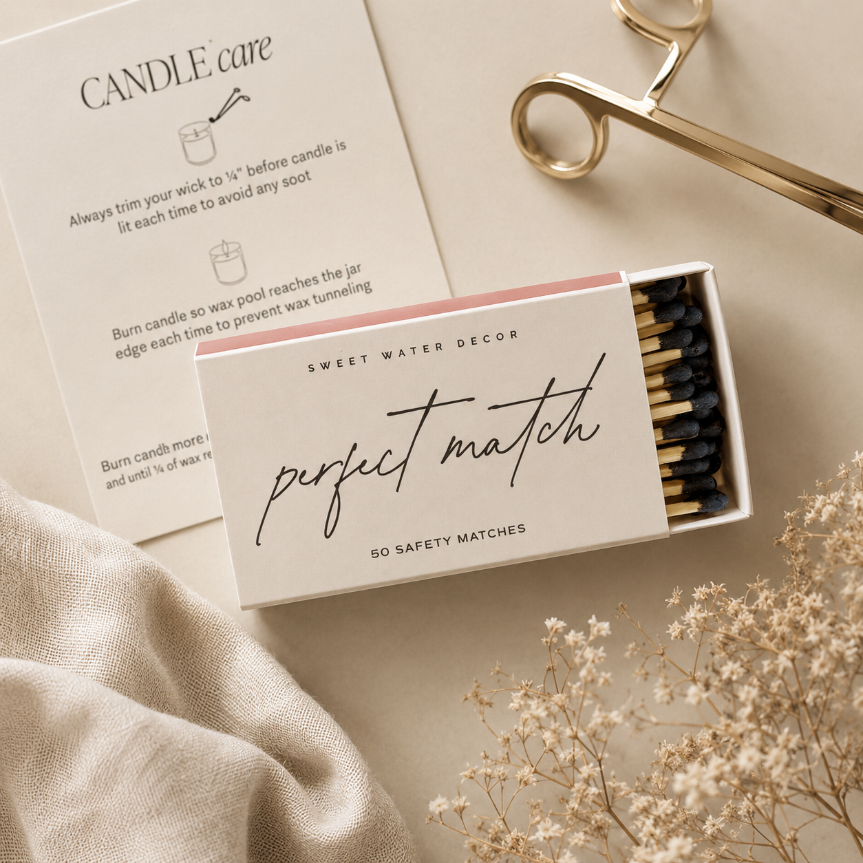 Perfect Match Matchbox Set - 50 Count