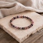 Rhodonite Bracelet for Emotional Healing, Self-Love & Compassion
