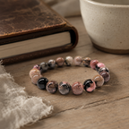 Rhodonite Bracelet for Emotional Healing, Self-Love & Compassion