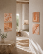 SALT ROOM | 4-Piece Acrylic Spa Wall Art Set
