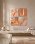 SALT ROOM | 4-Piece Acrylic Spa Wall Art Set