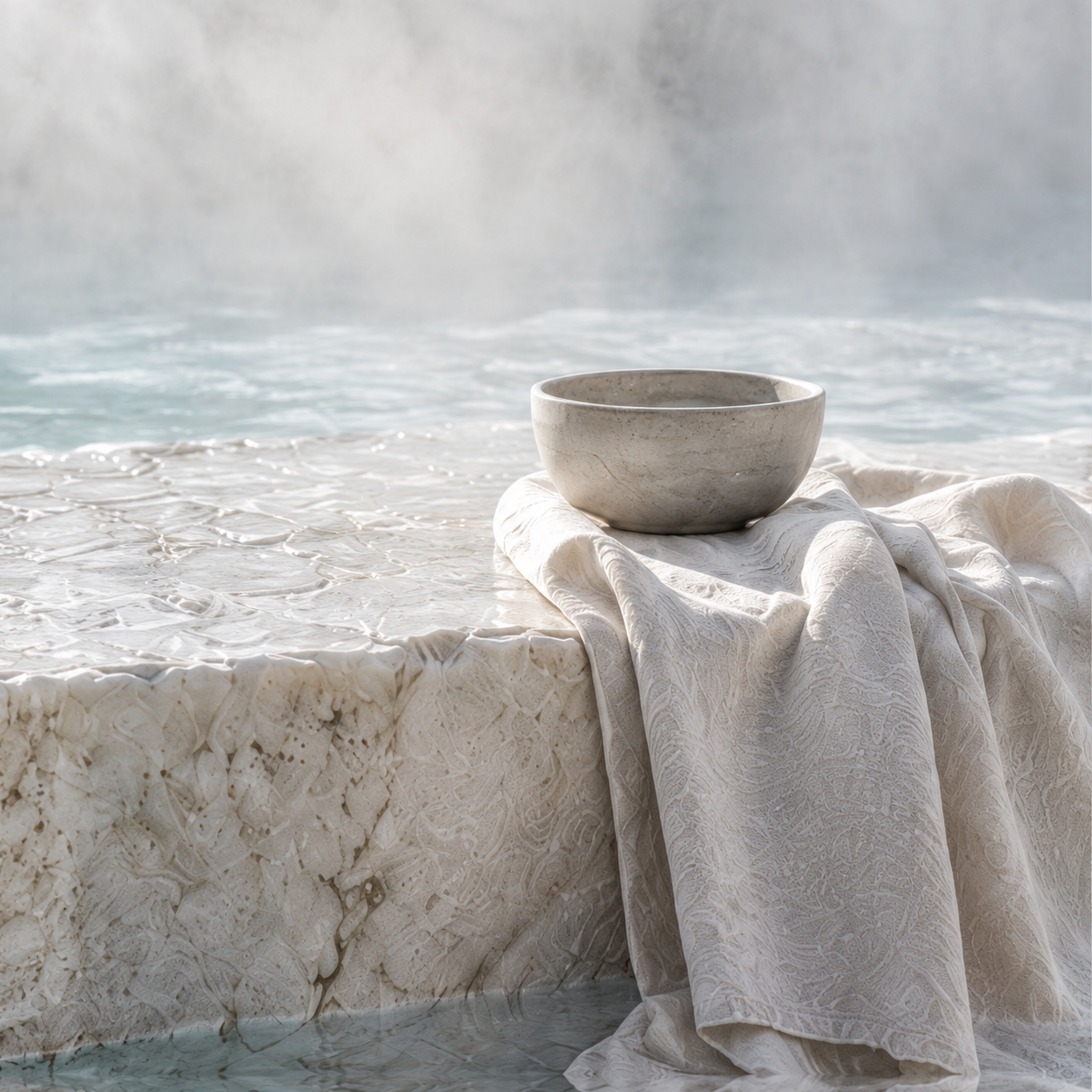 SOFT WATER | 4-Piece Acrylic Spa Wall Art Set