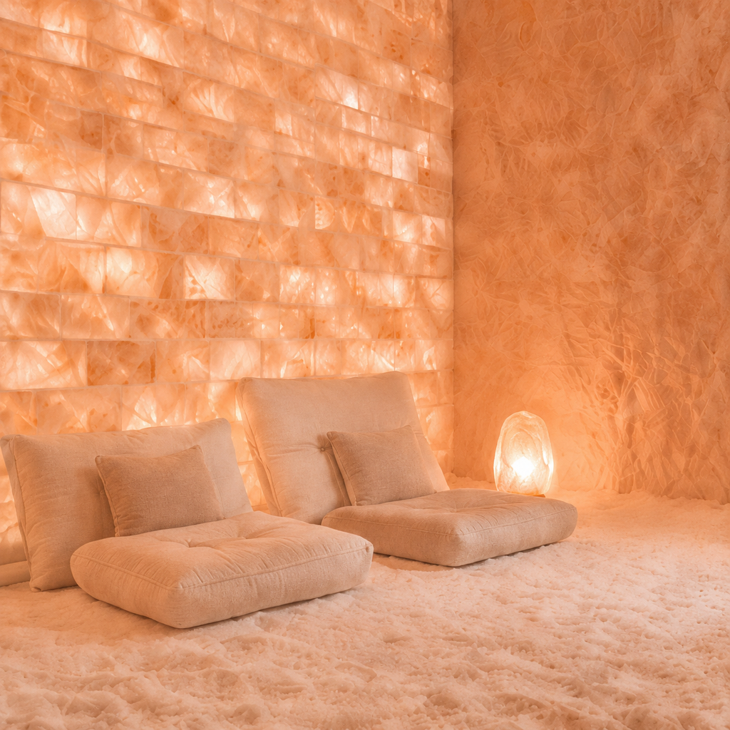 SALT ROOM | 4-Piece Acrylic Spa Wall Art Set