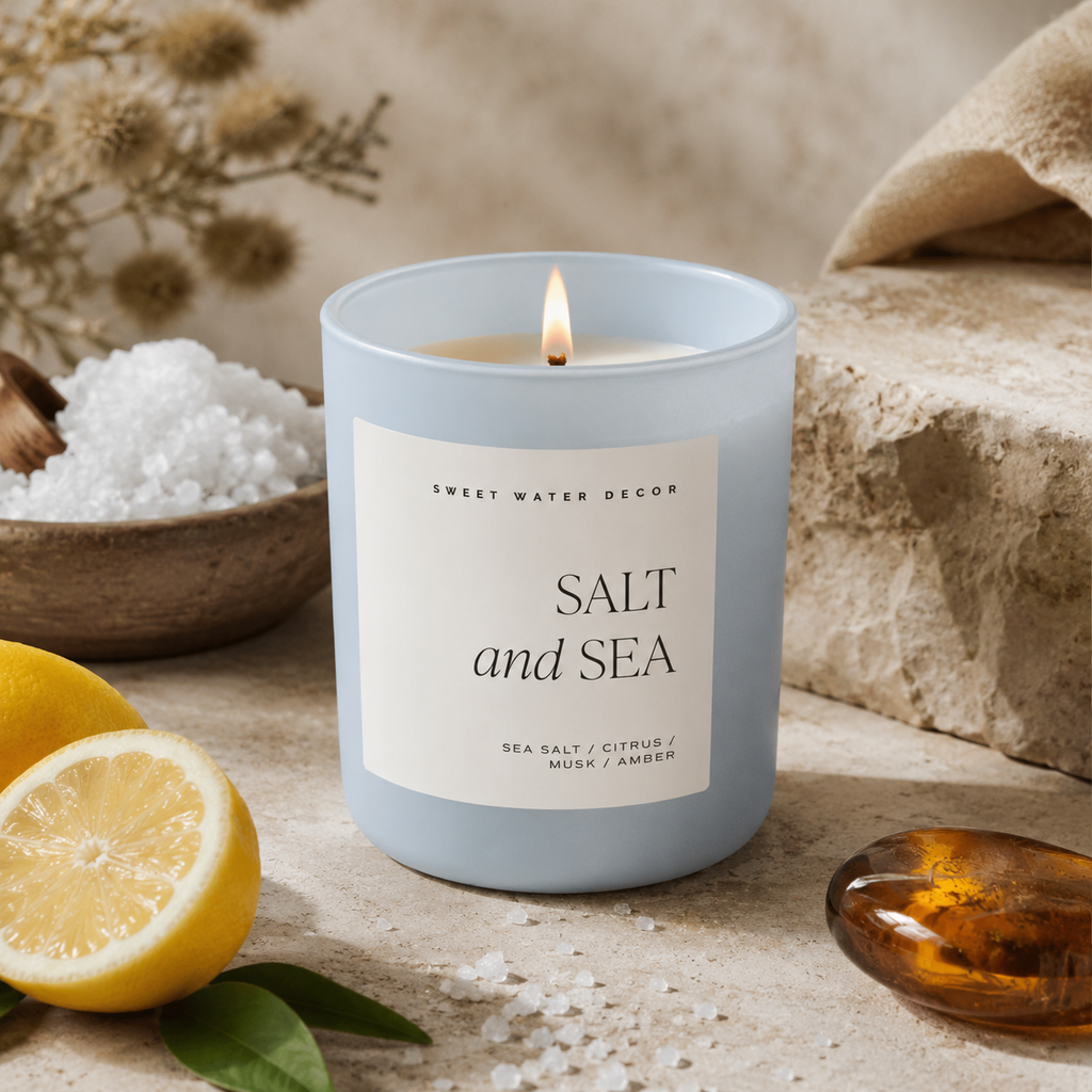 Salt and Sea Soy Candle