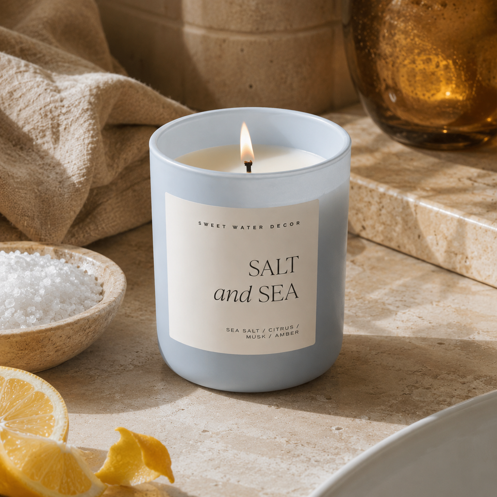 Salt and Sea Soy Candle