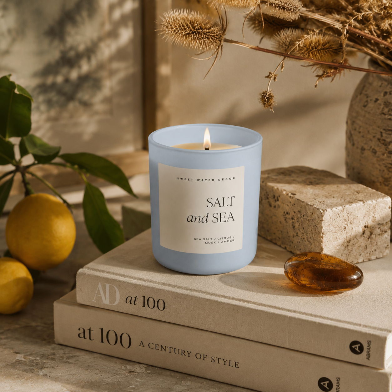 Salt and Sea Soy Candle