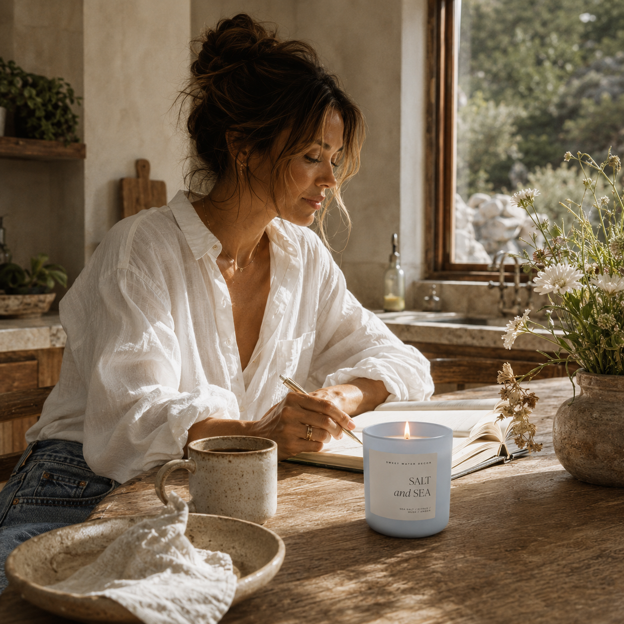 Salt and Sea Soy Candle