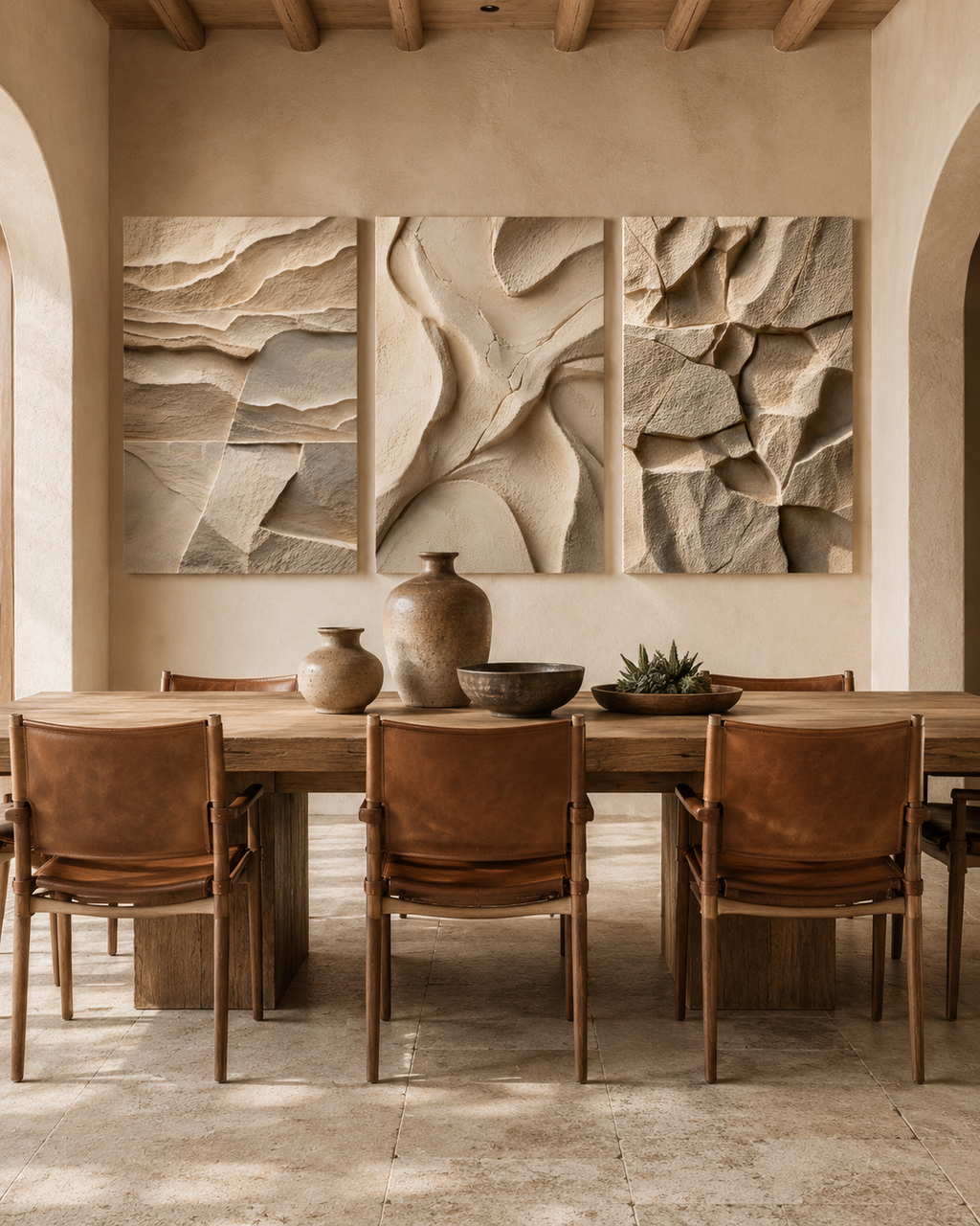 Sandstone | Canvas Triptych