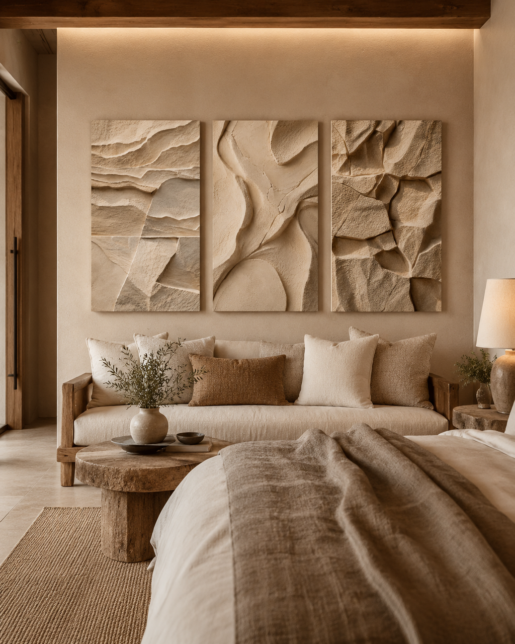 Sandstone | Canvas Triptych