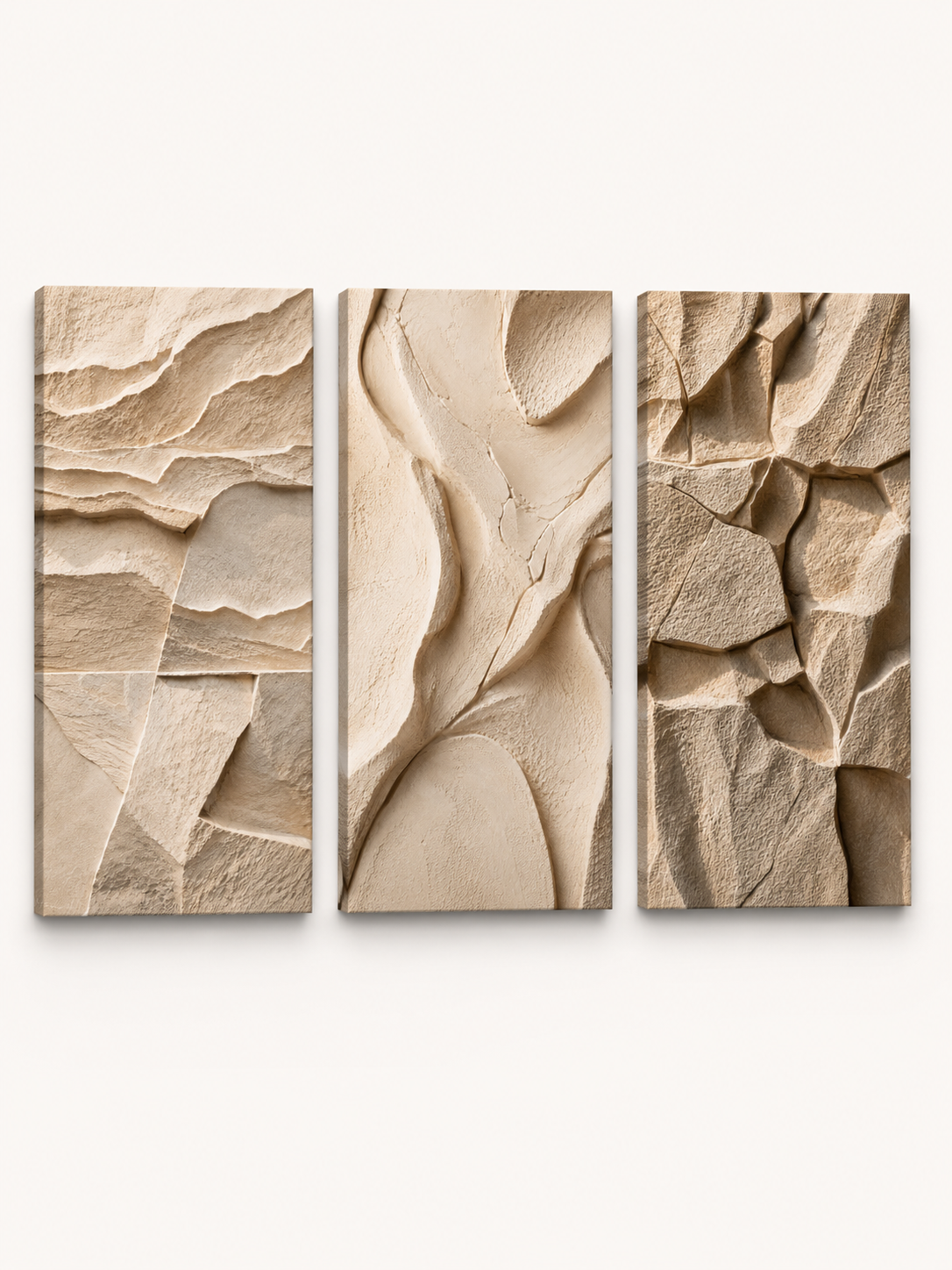 Sandstone | Canvas Triptych Art