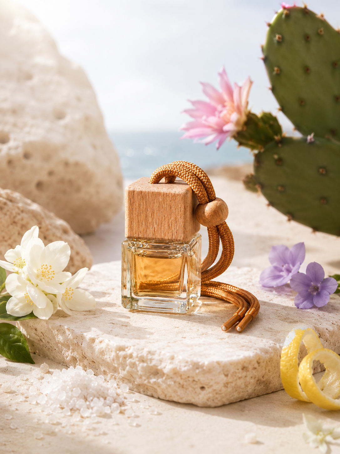 Sea Salt & Cactus Flower Car Diffuser
