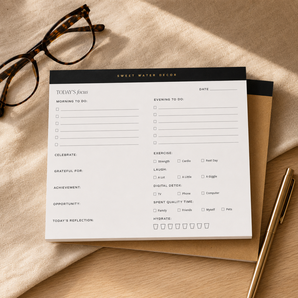 Self Care Notepad