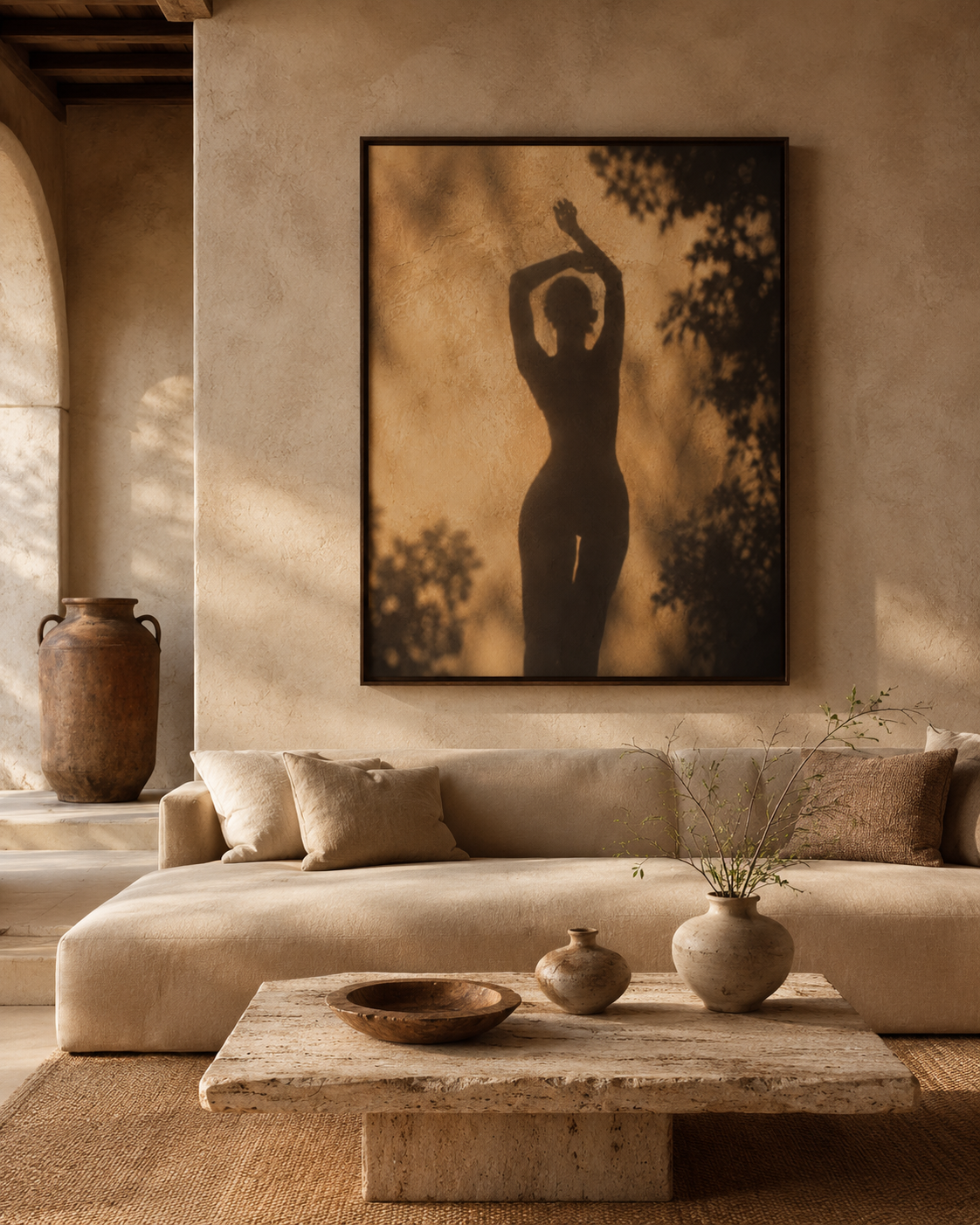 Shadow Dance No. 1 | Framed Canvas Art
