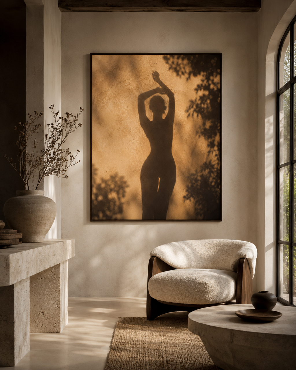 Shadow Dance No. 1 | Framed Canvas Art