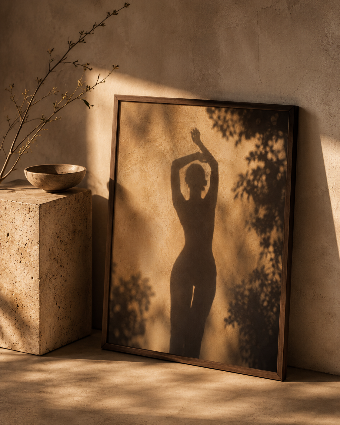 Shadow Dance No. 1 | Framed Canvas Art