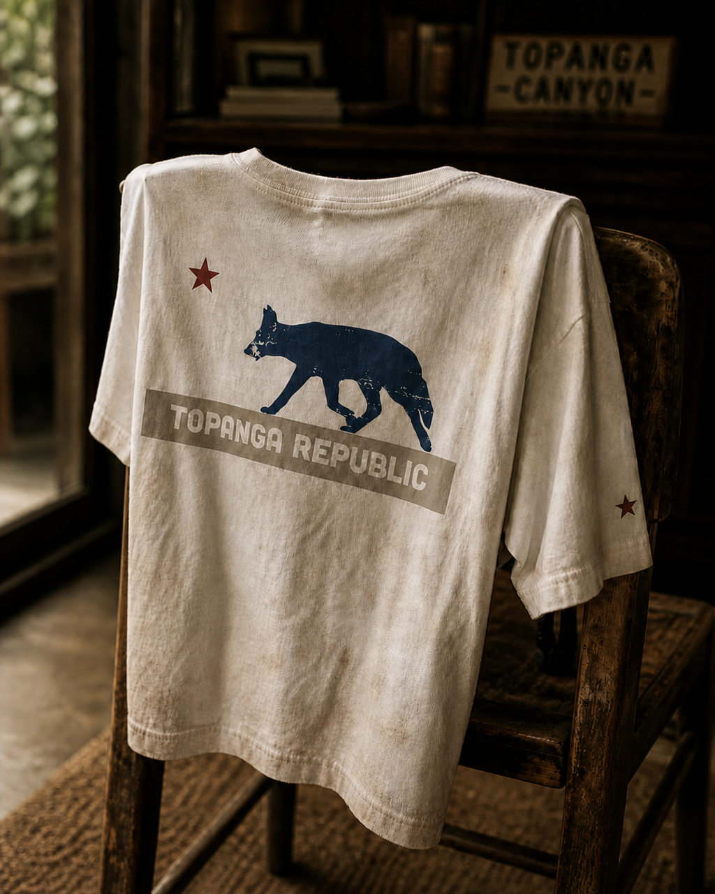 Topanga Republic Signature Logo Tee