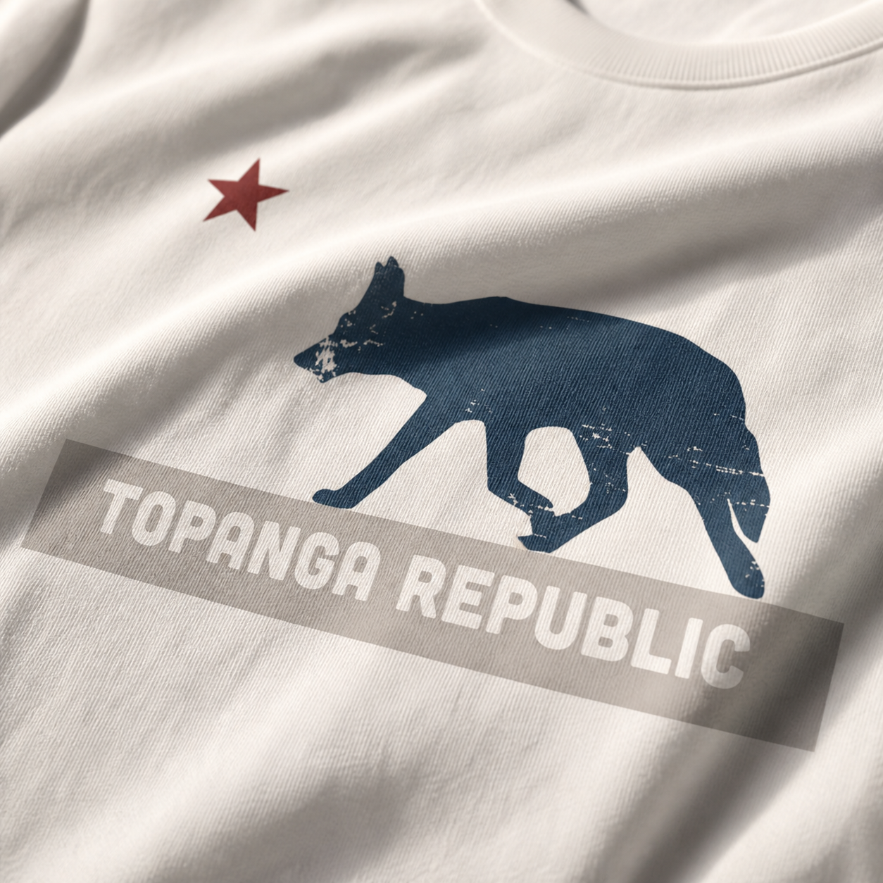 Topanga Republic Signature Logo Tee