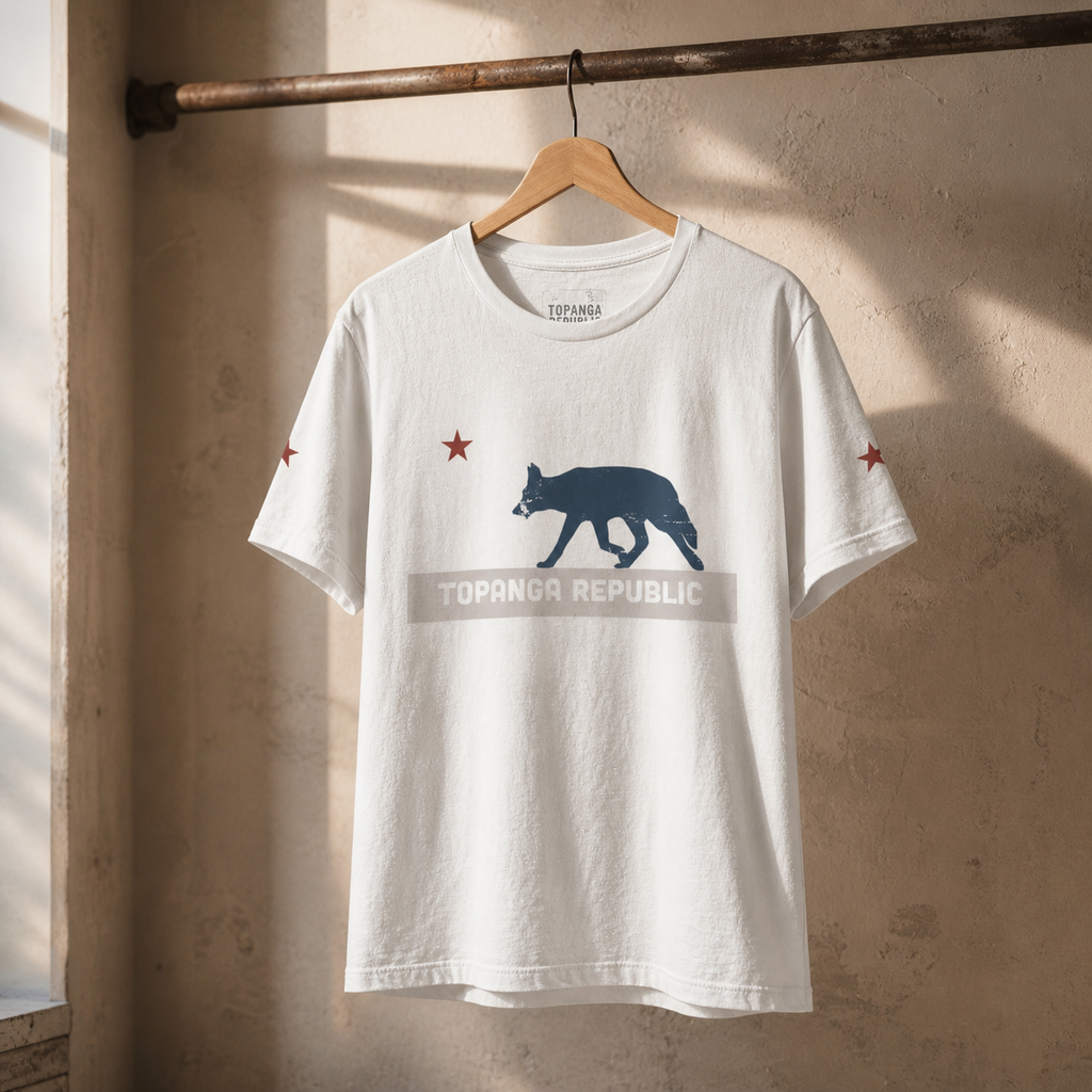 Topanga Republic Signature Logo Tee