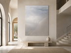 Serene Shoreline Acrylic Print — Coastal Wall Art with French Cleat