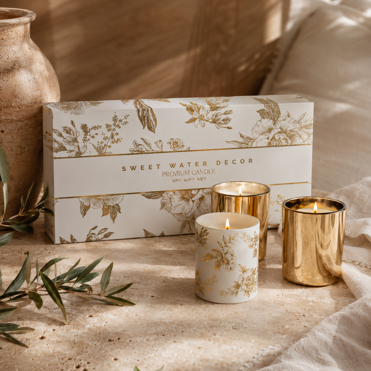 Spring Candle Gift Box Set