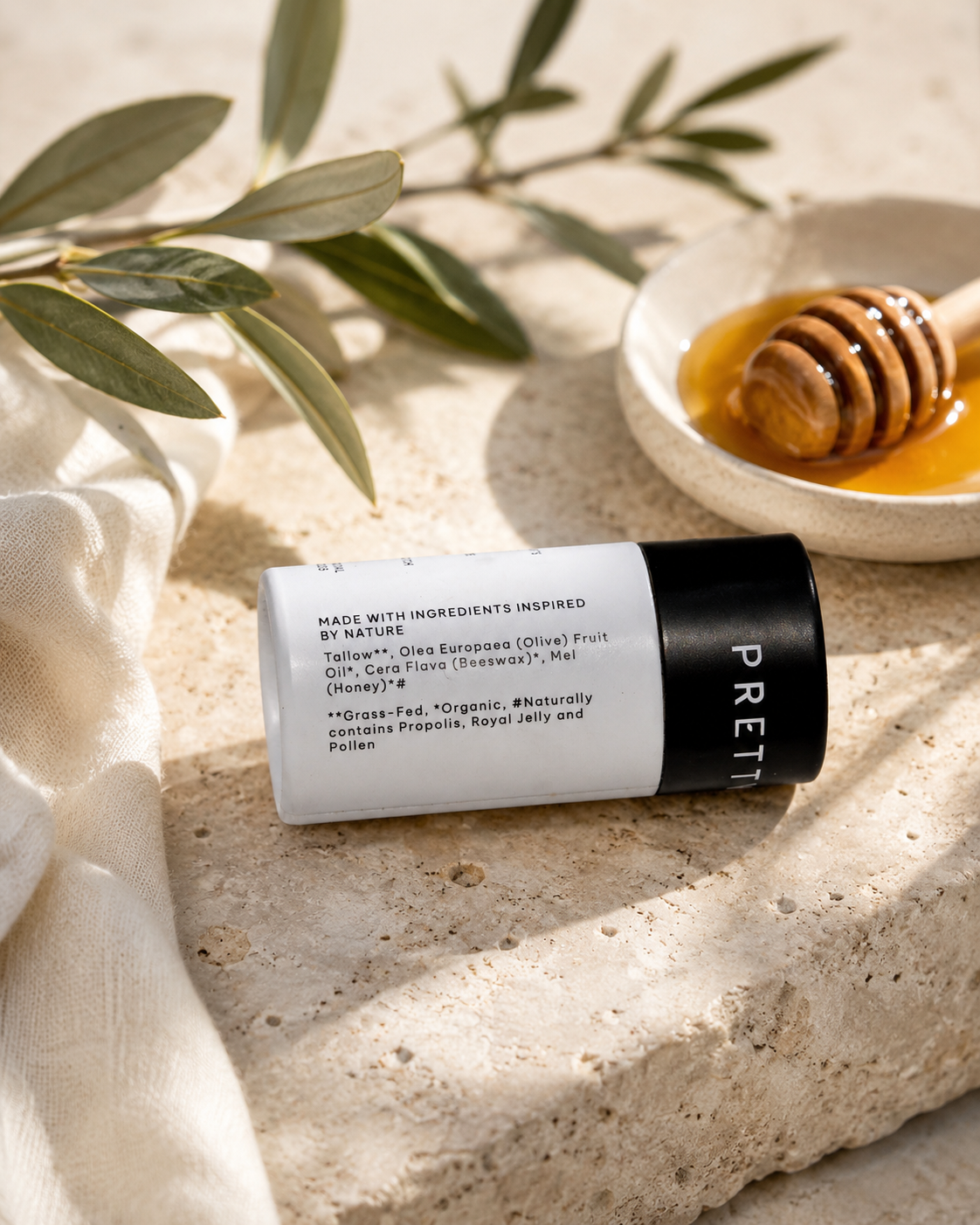 Tallow + Honey Lip Butter