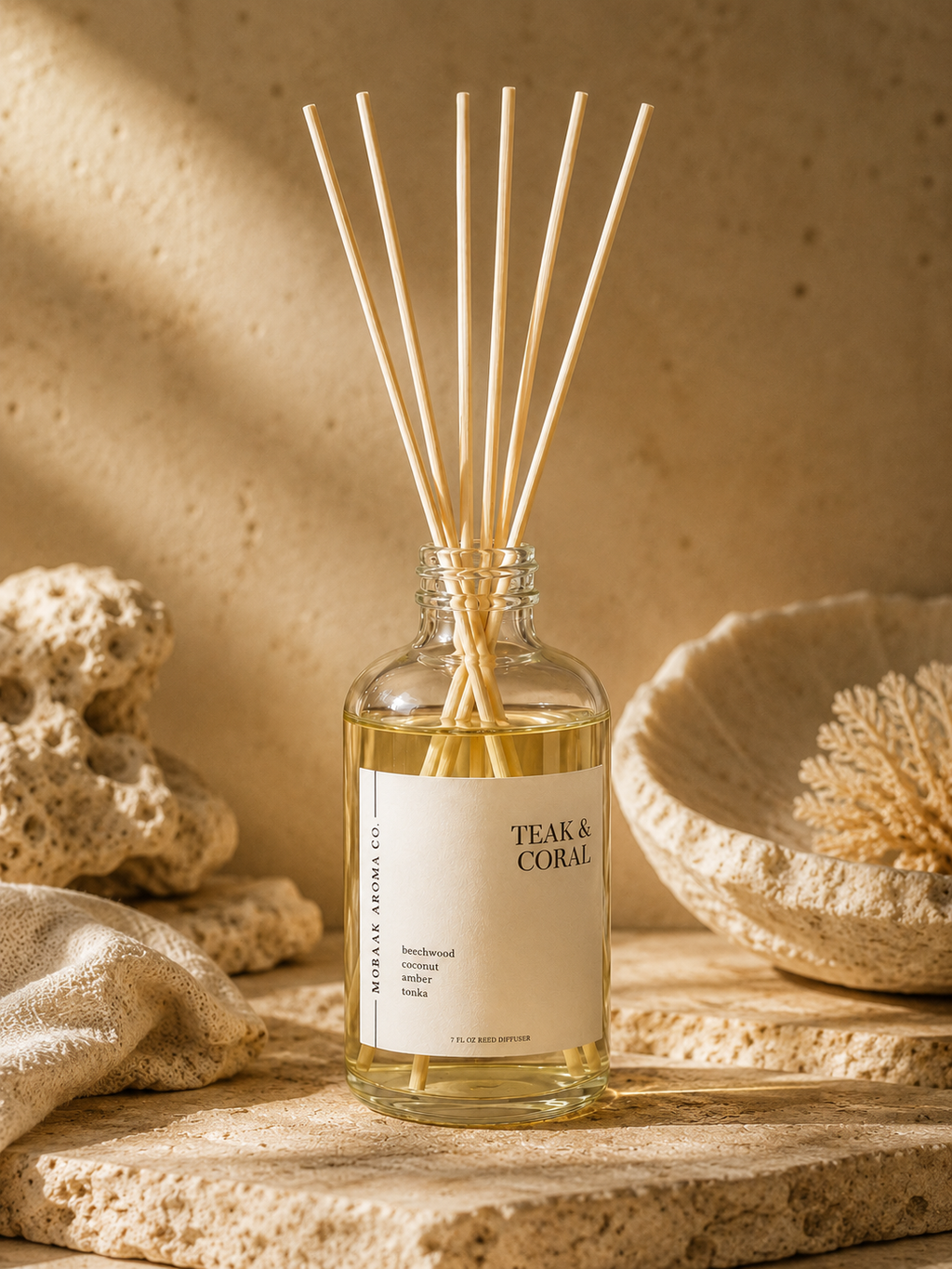 Teak + Coral Reed Diffuser