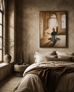 Toy Plane | Framed Canvas