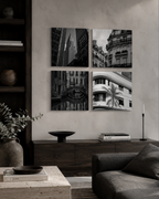 URBAN NOIR | Black & White City Element Pack