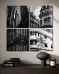 URBAN NOIR | Black & White City Element Pack